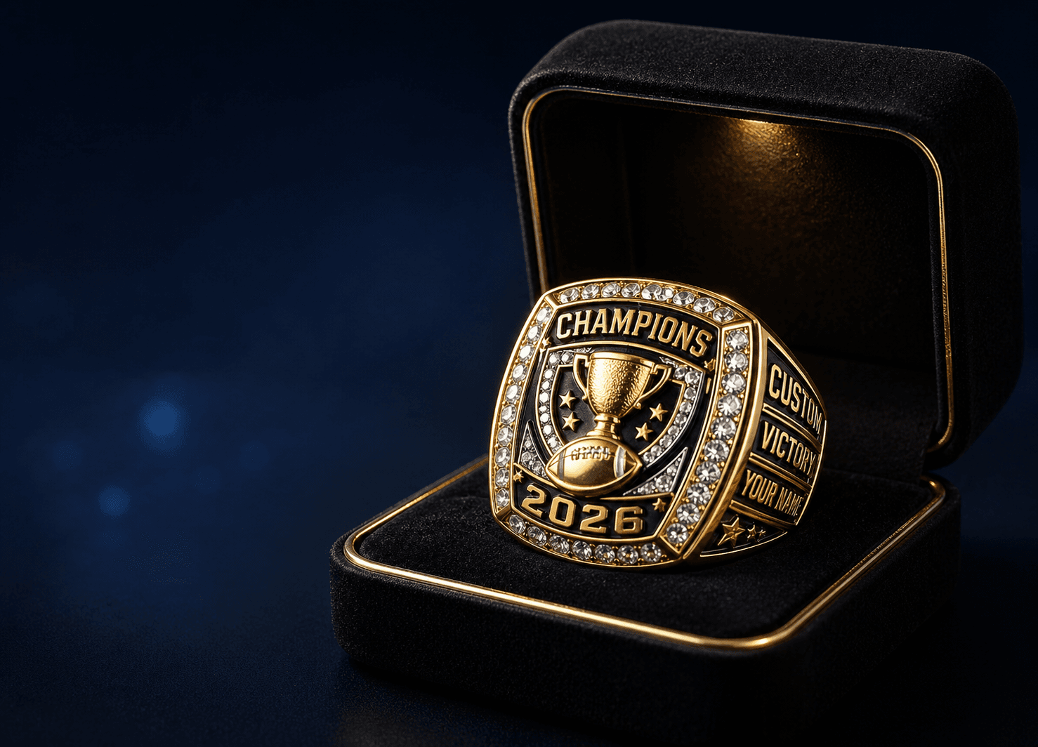 Custom championship ring by GloryFans